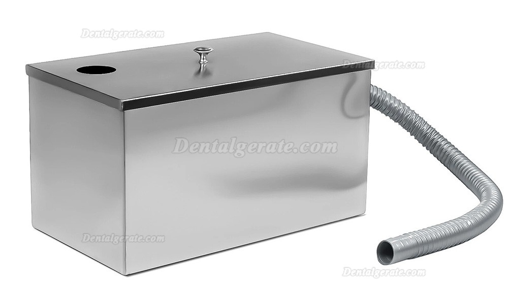 Dental Gipsabscheider / Sedimentationsbeh&auml;lter aus Edelstahl mit 5-stufiger Filtration